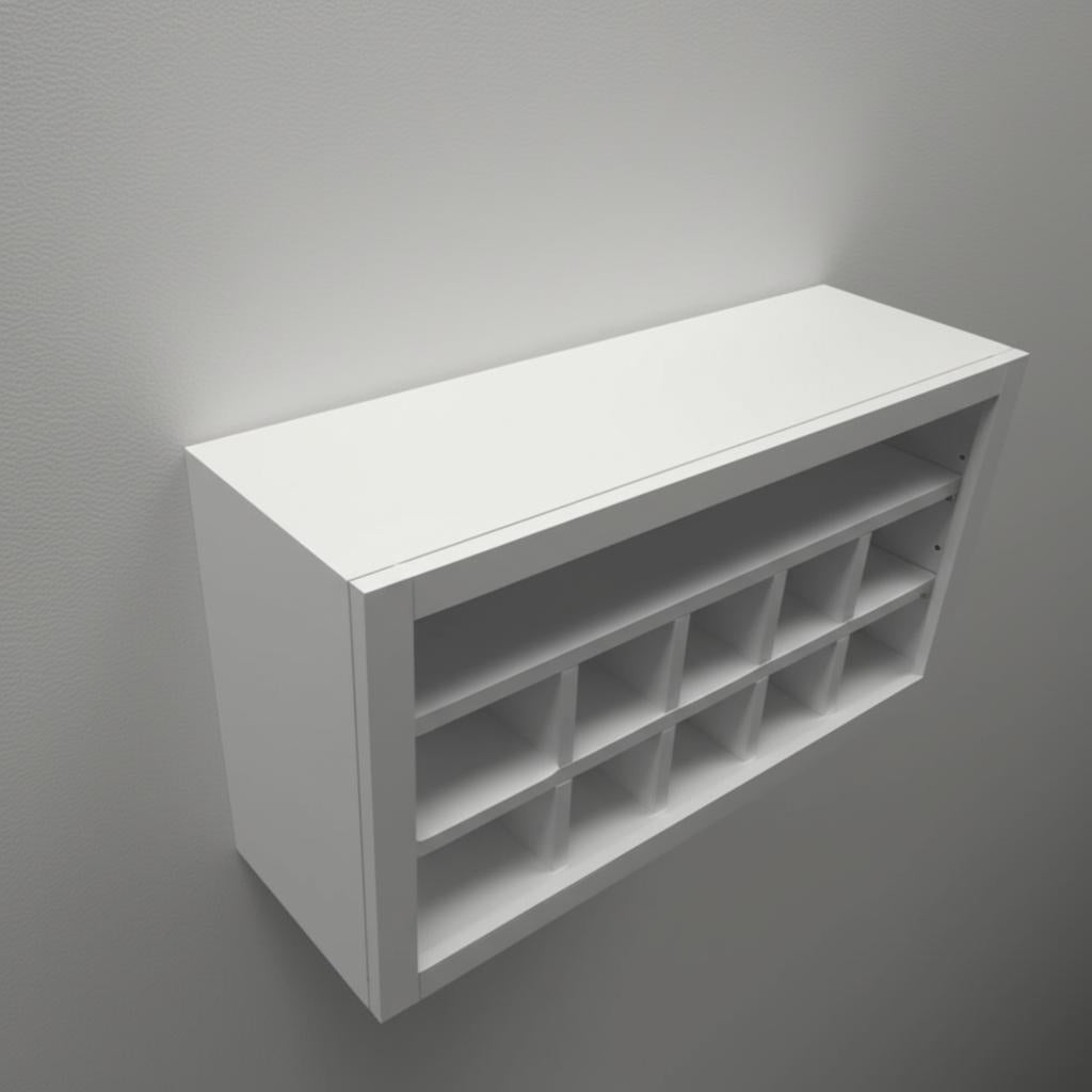 Hampton Bay Hampton 30 in. W x 12 in. D x 18 in. H Assembled Wall Kitchen Cabinet in Satin White