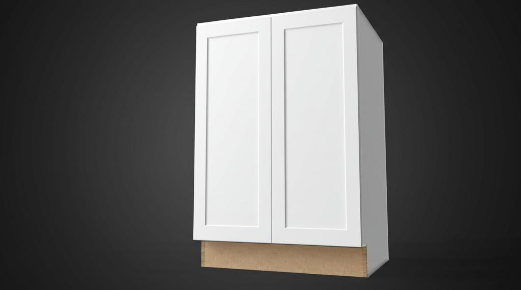 Hampton Bay Designer Series Melvern Bathroom Vanity Base Cabinet in White