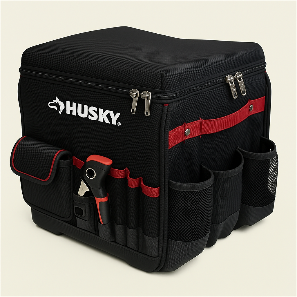 Husky 16 in. Pro Mobile Office Organizer - Heavy-Duty Storage Solution