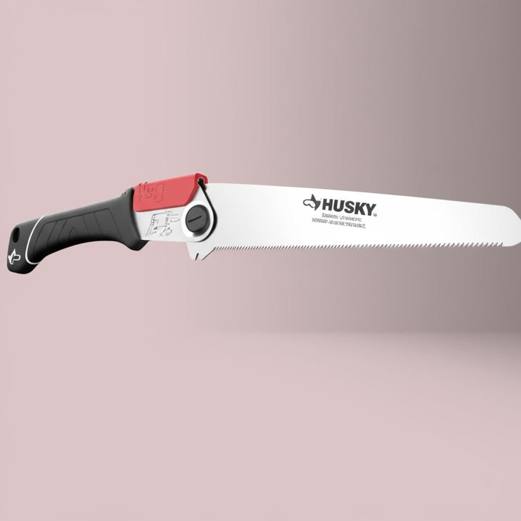 Husky Folding PVC Saw - Compact Pipe Cutter