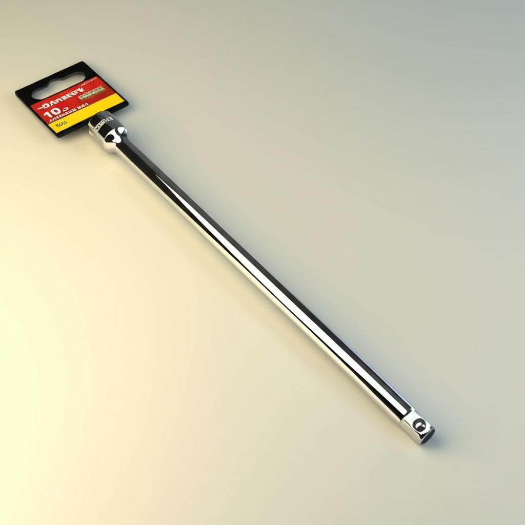 Husky 3/8 in. Drive 10 in. Extension Bar – Chrome Alloy Steel Socket Extender