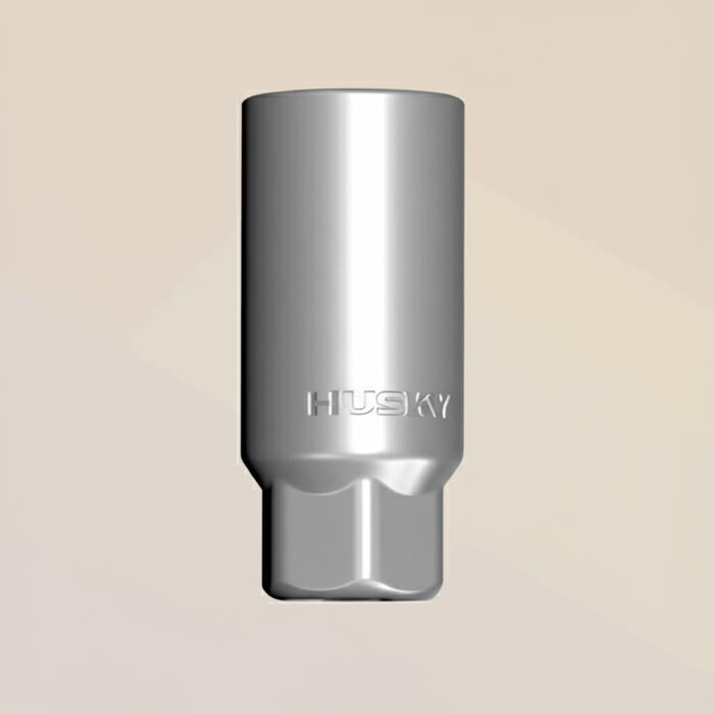 Husky 3/8 in. Drive 5/8 in. Spark Plug Socket – Chrome Alloy Steel, Deep Socket
