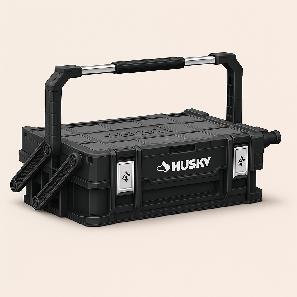 Husky 22-Inch Cantilever Organizer with 22 Compartments