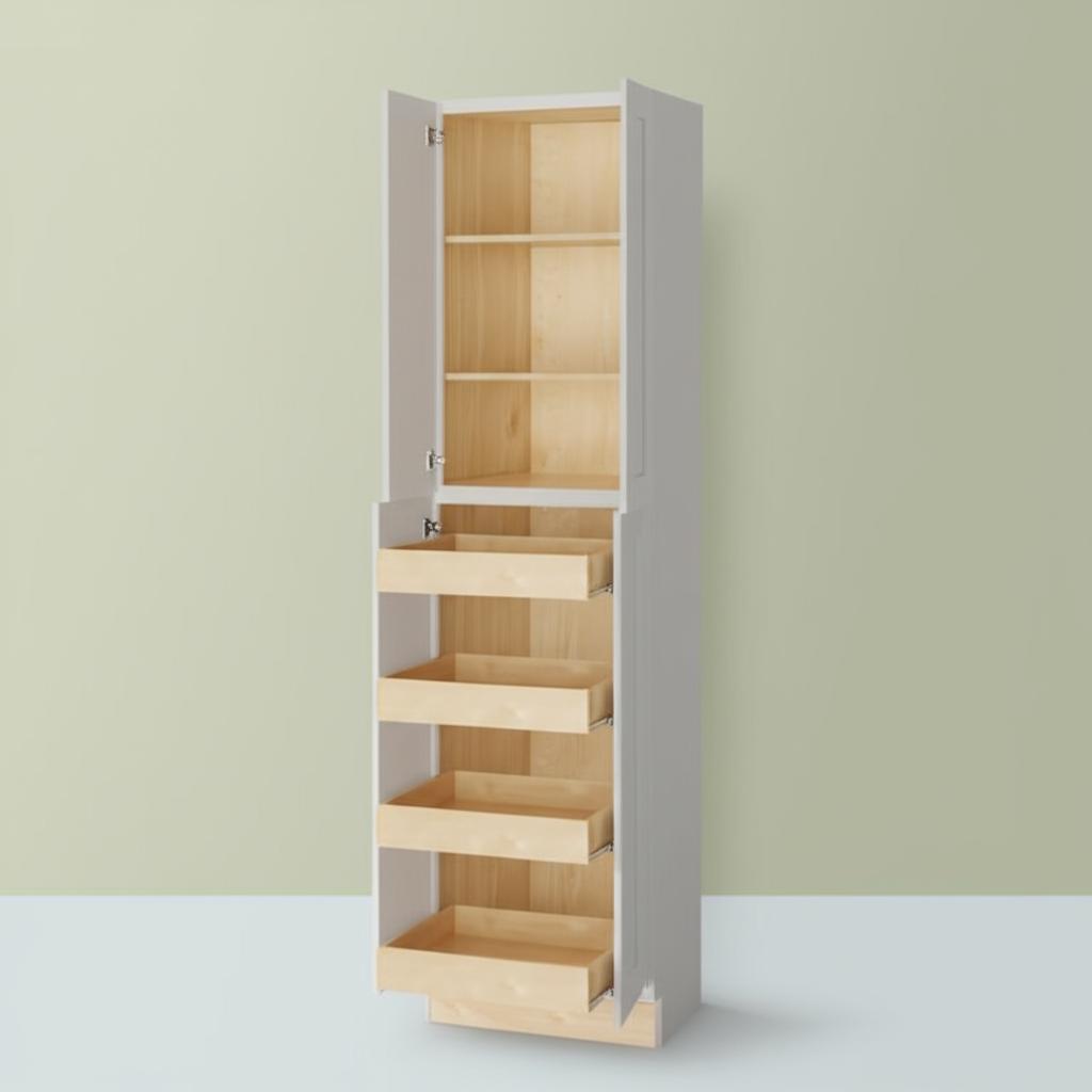 Home Decorators Collection Newport Pacific White Pantry Cabinet