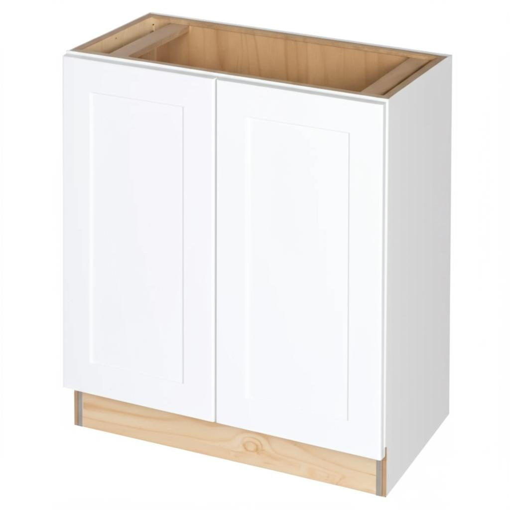 Home Decorators Collection Newport Pacific White Shaker Kitchen Cabinet