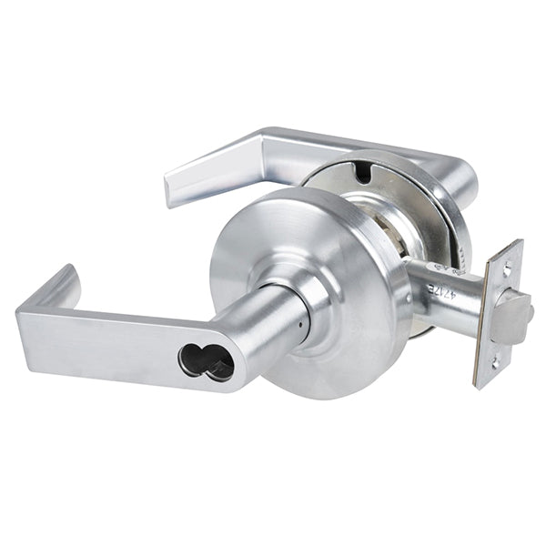 Schlage ND53BD-RHO-626 Entrance Lock, SFIC Less Core, RHO Lever, Satin Chrome