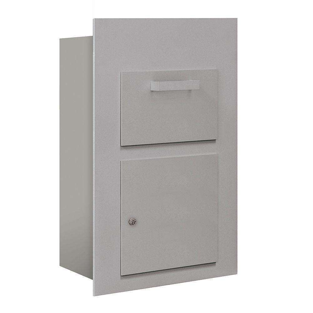 3600 Series Collection Unit Aluminum USPS Front Loading for 5 Door High 4B Plus Mailbox Units