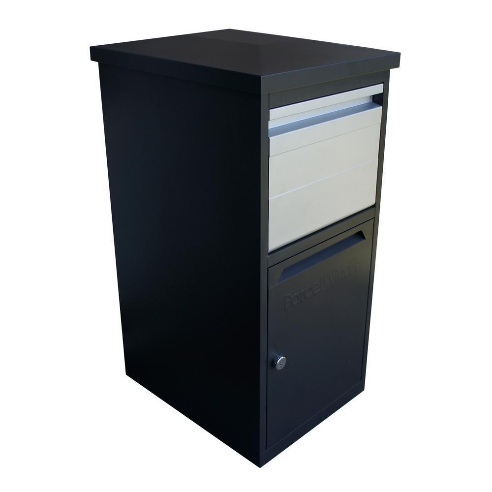 ParcelWirx Graphite Wall/Ground Mount Secure Dropbox