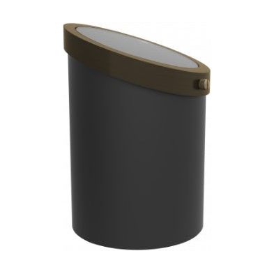 Black Diamond PAR36 Angled Top Well Light, Bronze w/PAR36 Gimbal No Lamp