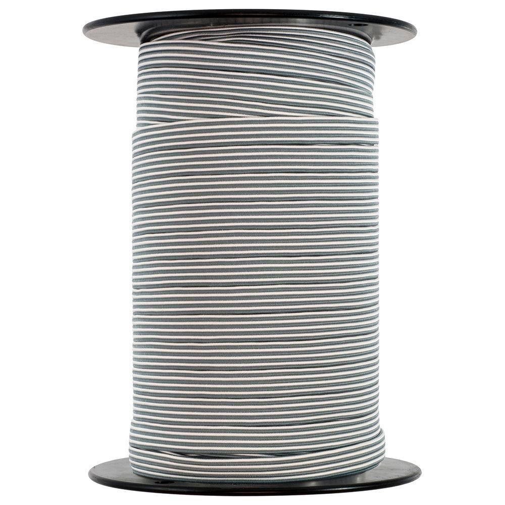 1/2 in. x 200 ft. Rubber Flat Bungee Cord Reel