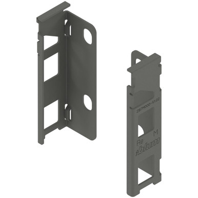 Blum ZB7M000S LEGRABOX rear fixing bracket, height M (106 mm), right+left