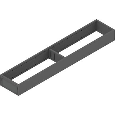 Blum ZC7S550RS1 AMBIA-LINE utensil insert (narrow) for LEGRABOX drawer, steel, NL=550 mm, width=100 mm