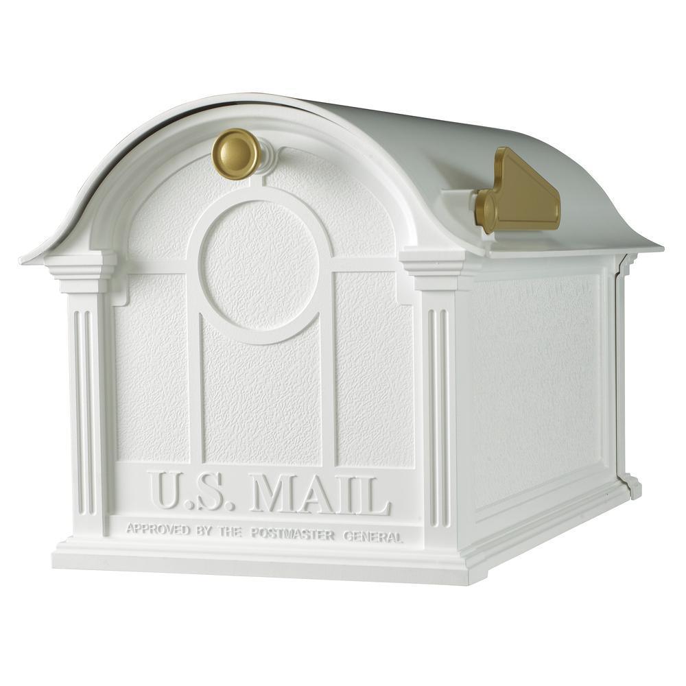 Balmoral White Mailbox