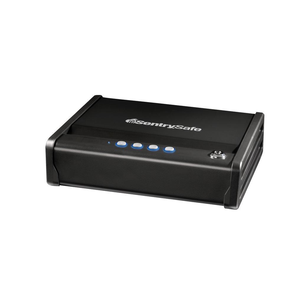 Single Gun Capacity Pistol Safe, Quick Access Gun Safe, Digital Lock