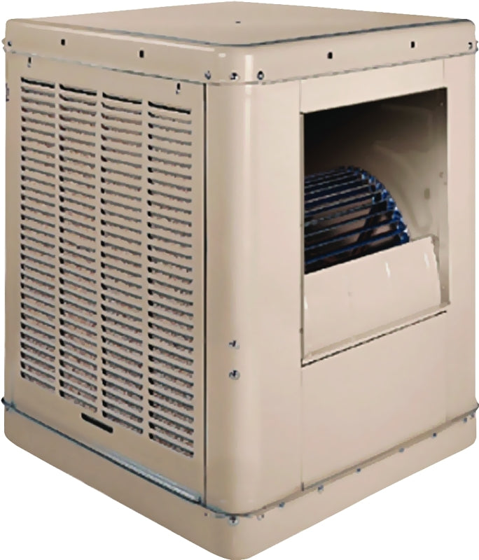 Champion-Essick 4001SD Evaporative Cooler, 14.3 gal Tank, 2-Speed, 115 V, 7.9-10.5 A, Cool Sand