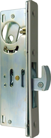 Calibre LS-2001 Storefront Hook Bolt with Flat Faceplate