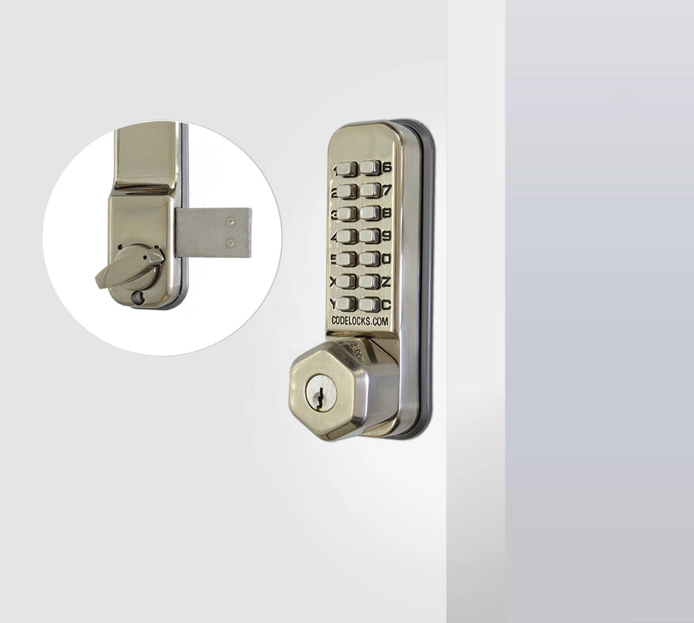 Codelocks CL200 Surface Latch with Key Override