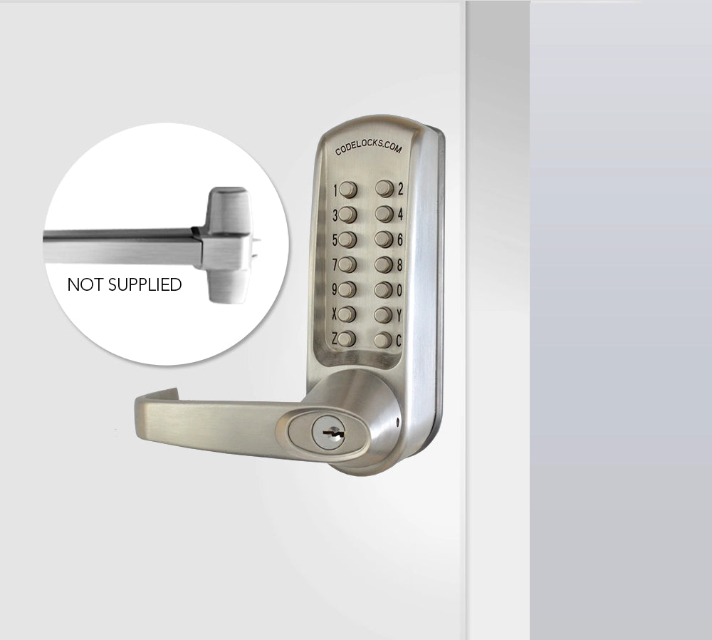 Codelocks CL600 Mechanical Pushbutton Heavy Duty Panic Trim