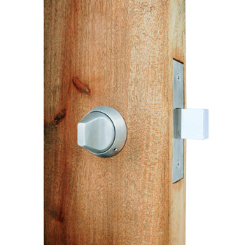 Townsteel DRX-18 Ligature Resistant Mortise Deadbolt 2 3/4" backset - Thumb Turn x Blank, US32D/630 Satin Stainless Steel