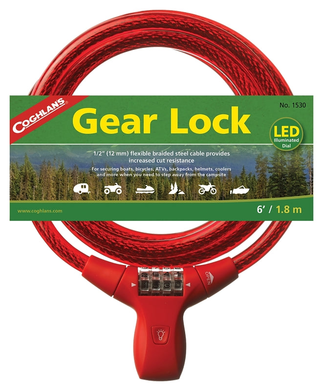 1530 LOCK GEAR CABLE 12MM 6FT