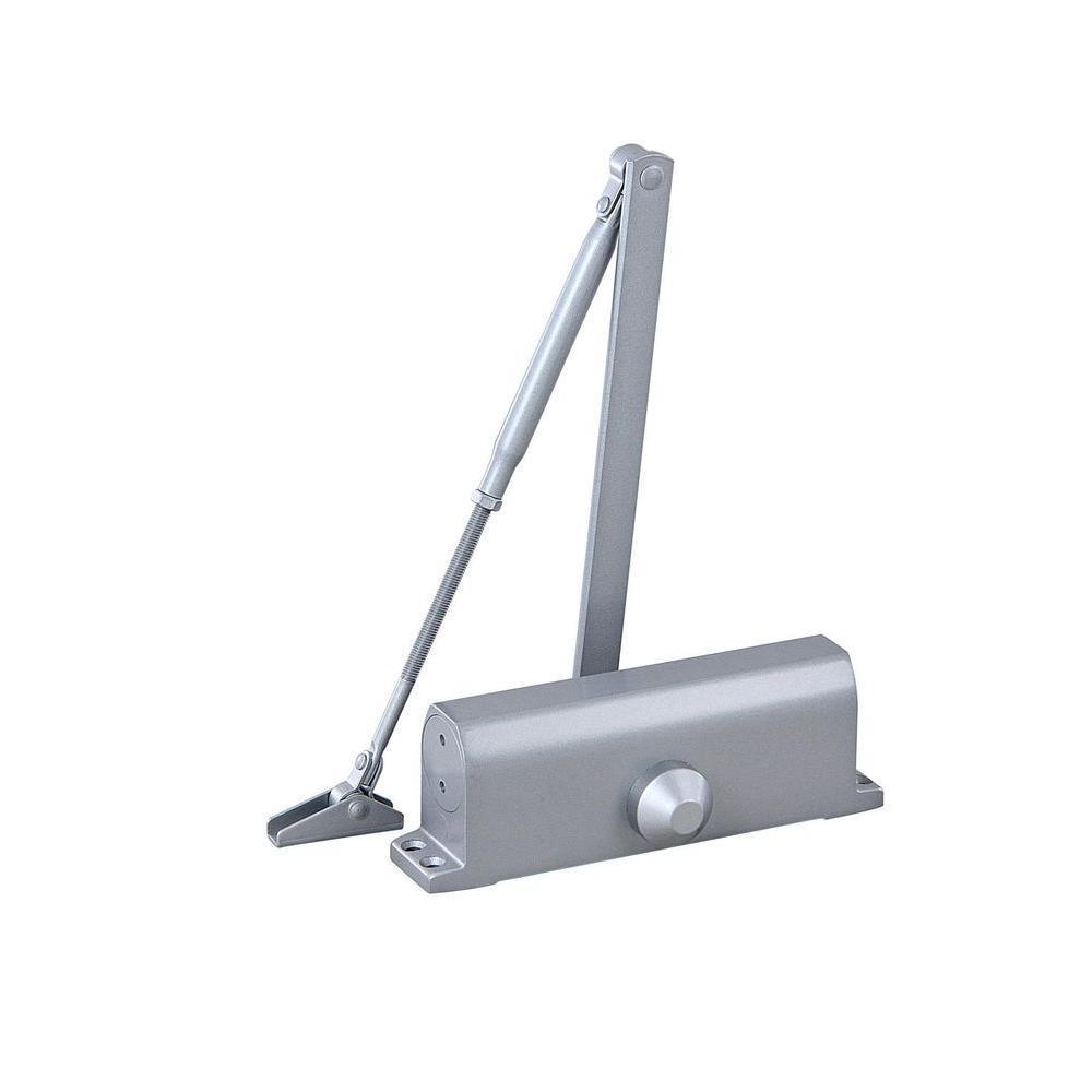 Surface Mounted Door Closer Fixed Power in Silver (Size 3)