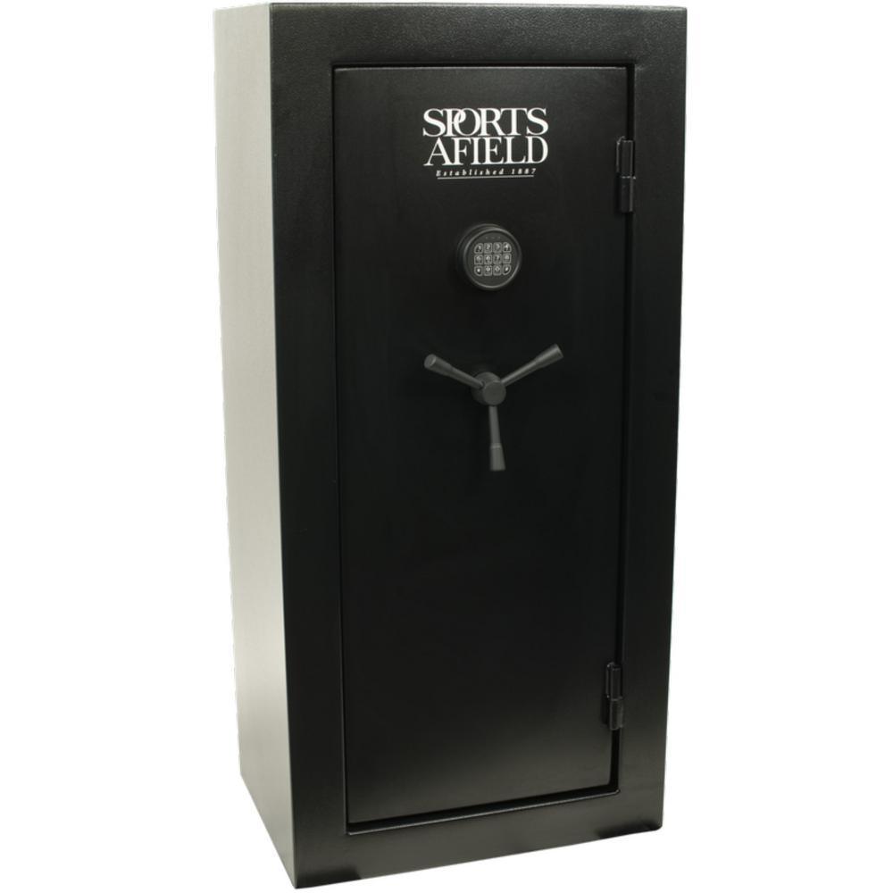 30 Gun Fire Rated, E-Lock Gun Safe, Black Textured