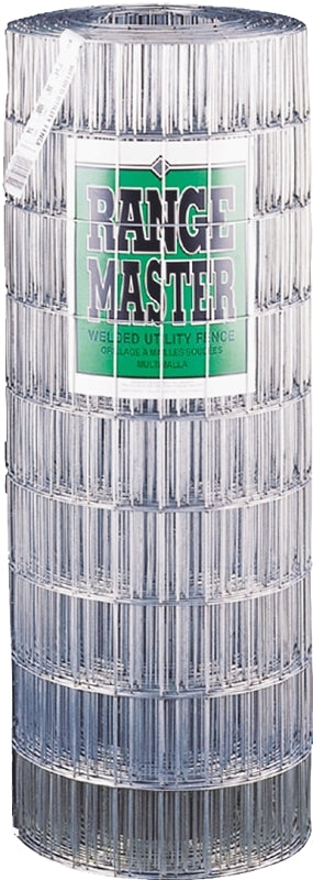 Jackson Wire 10 01 39 14 Welded Wire Fence, 100 ft L, 48 in H, 2 x 4 in Mesh, 12-1/2 Gauge, Galvanized