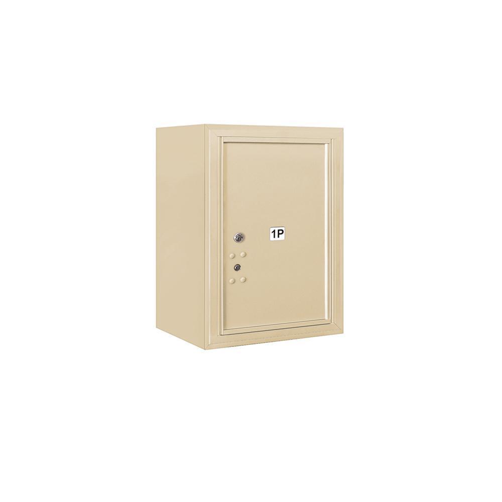 3800 Horizontal Series 1-Parcel Locker Surface Mount Mailbox