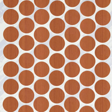FastCap Cherry, Fuji 9/16" Woodgrain PVC PSA Cover Caps 52-260-1040pcs