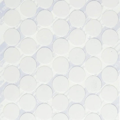 FastCap White 9/16" Solid PVC PSA Cover Caps 52-260-1040pcs