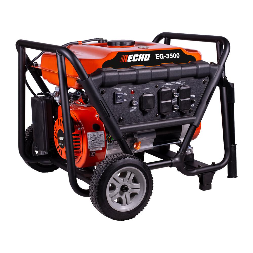 ECHO 3500-Watt Gas Powered Portable Generator