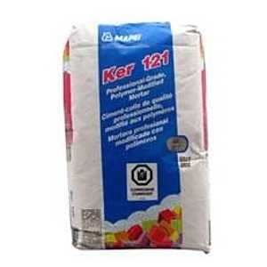 Mapei 1215000021 Series Tile Mortar, Gray, Powder, 50 lb Bag, 75 to 90 sq-ft Coverage Area