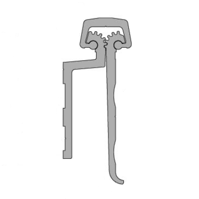 Pemko CFM83SFHD1 Full-Mortise Heavy Duty Safety Continuous Geared Hinge Clear Anodized Finish - 83"