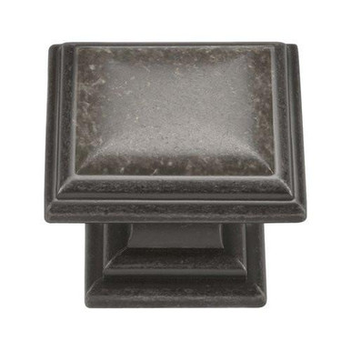 Hickory Hardware SOMERSET 1-1/8" or 1-5/16" Square CABINET KNOB