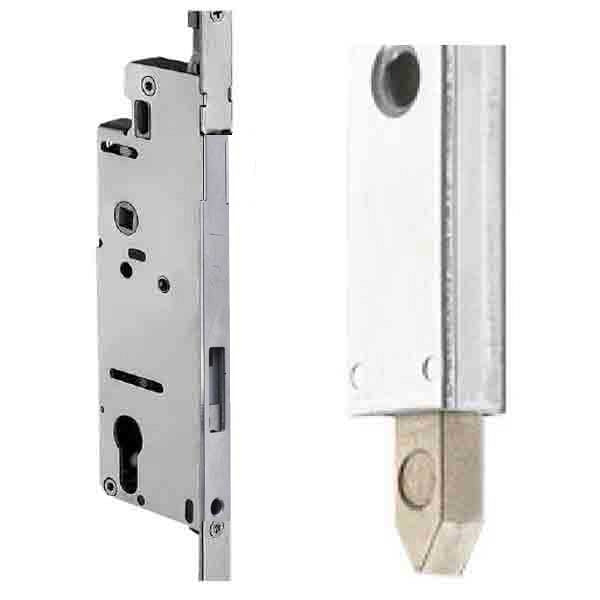 Hoppe Inactive Gear with Bottom Extension Shootbolt 1.77" Backset, 36" Handle Height