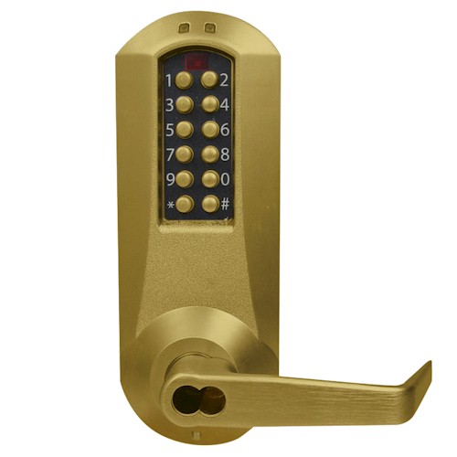 E5031SWL-606-41 Kaba E-Plex Pushbutton Schlage prep