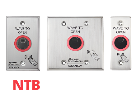Alarm Controls NTB Series Battery Operated No Touch Sensor