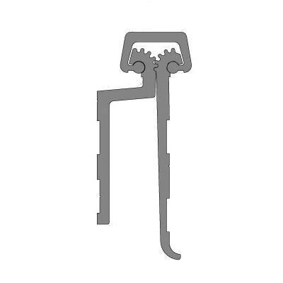 Pemko DFM83SFHD1 Full-Mortise Heavy Duty Safety Continuous Geared Hinge in Dark Bronze Anodized Finish - 83"