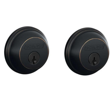 Schlage B62-Series Deadbolts Double Cylinder