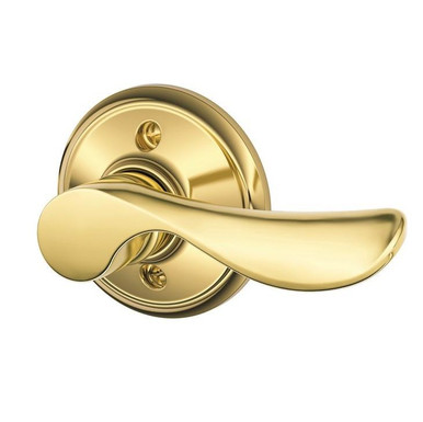 Schlage Champagne Lever Non-turning Lock with Standard Trim