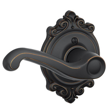 Schlage Flair Lever Non-turning Lock with Brookshire Trim