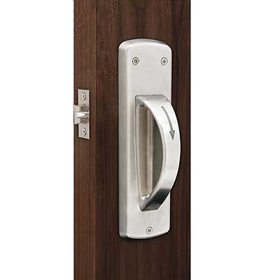 Townsteel CRX-A-76-630 Ligature Resistant Privacy Cylindrical Lock 5 Point With Arch Trim Grade 1, US32D Satin Stainless Steel