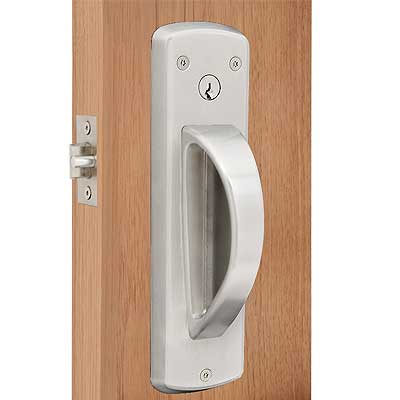 Townsteel CRX-A-84-630 Ligature Resistant Classroom Cylindrical Lock Arch Lever, Schlage "C" Keyway, Keyed Random, US32D Satin Stainless Steel