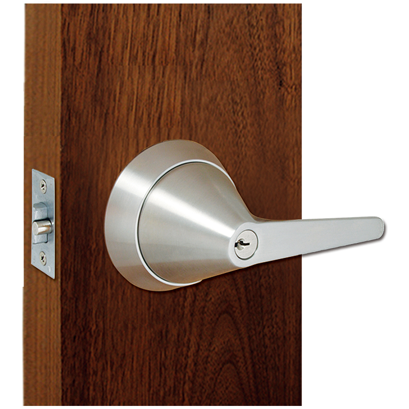 Townsteel TRX-L-84-630-SC-KD Ligature Resistant Classroom Function Cylindrical Lever Lockset - SCH "C" Keyed Random, [2] Keys - US32D/630 Stainless Steel