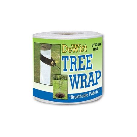 Dewitt 3-Inch by 50-Foot Tree Wrap White TW3W