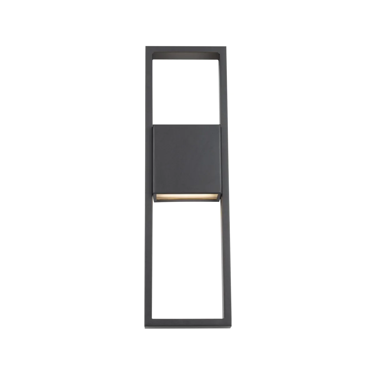 WAC Lighting - WS-W13924-BK - Archetype Outdoor Wall Sconce 3000K Black